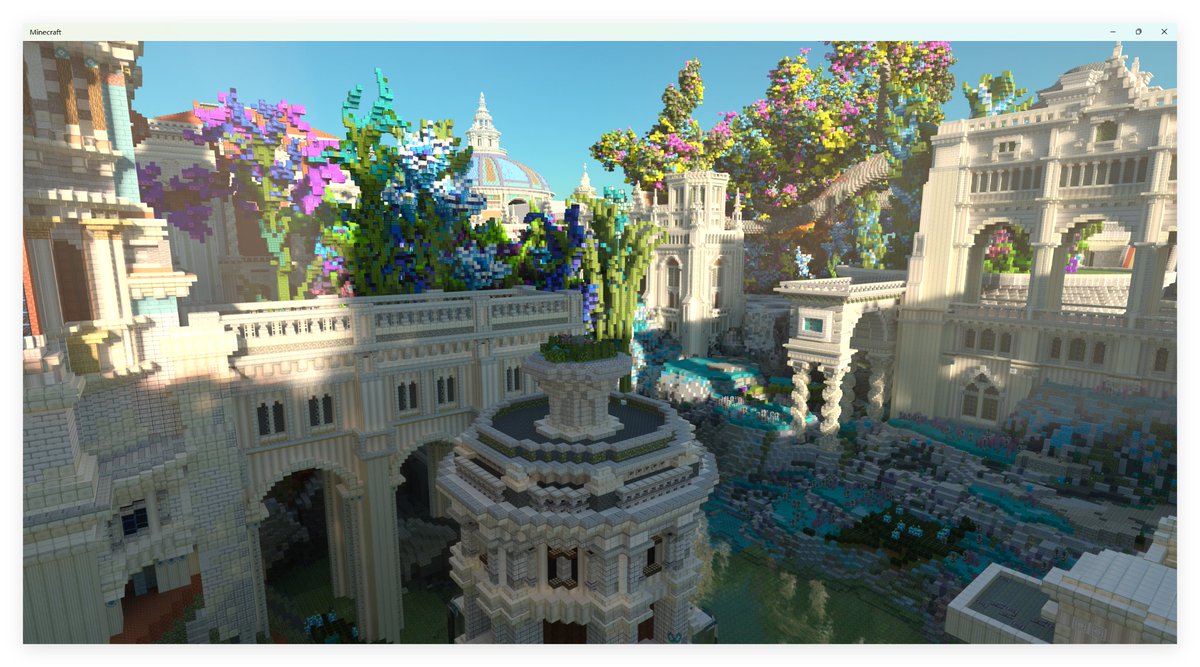 Raytracing in Bedrock.
#Minecraft  
#minecraft建築コミュ 
#Minecraftbuilds 
#voxelart
#rtx5090