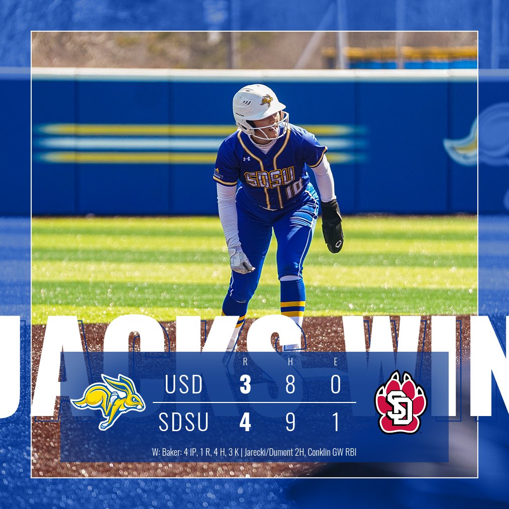 Bounced back today to claim a series victory 😆

#GoJacks 🐰