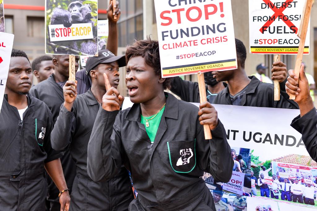 AmvikoMartha's tweet image. It's our call as the youths of Uganda to fight against the deadly @EACOP project that hascaused suffering, starvation,diseases,death to the people around the albertine region #ClimateAction.Am never giving up until the fight is done