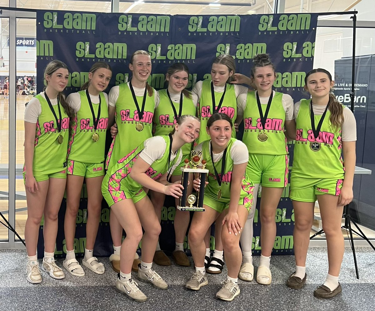 15u SLAAM Jam Champs❗️

<a href="/HannahPrilla21/">Hannah Prilla</a> <a href="/BrookeStan4424/">Brooke Stanton</a> <a href="/AubreyGraney/">Aubrey Graney</a> <a href="/Katyapolstyanko/">Katya</a> <a href="/rayajohnson09/">Raya Johnson</a> <a href="/taymccullough23/">Taylor McCullough | 2028 | PTHS</a> <a href="/BellaDumbroski0/">Isabella Dumbroski</a> <a href="/rshaffer28/">Rebekah Shaffer</a> <a href="/2028bprosser/">Bryn Prosser</a>