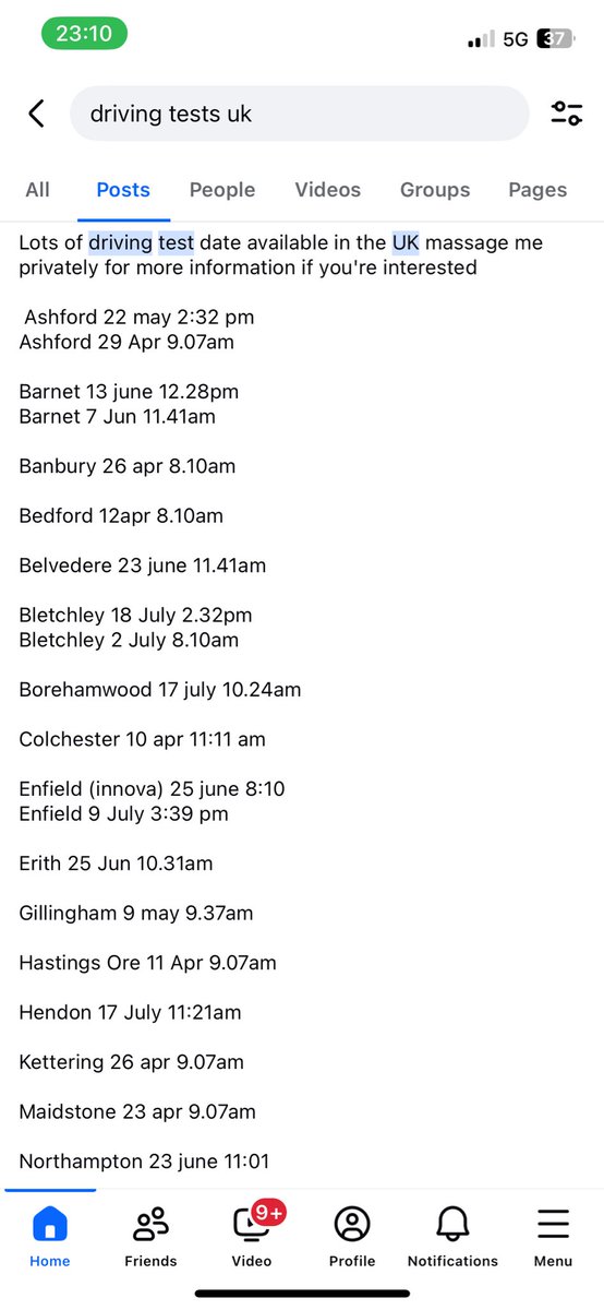 mimi_mumma_'s tweet image. @GOVUK @DVSAgovuk it’s pretty easy to see the locations and times scalpers are booking tests and scamming people to buy. Why aren’t these tests being cancelled surely you can do more that what you’re doing #dvsa #ukdrivingtest @TheSun @itvnews @BBCNews @MailOnline