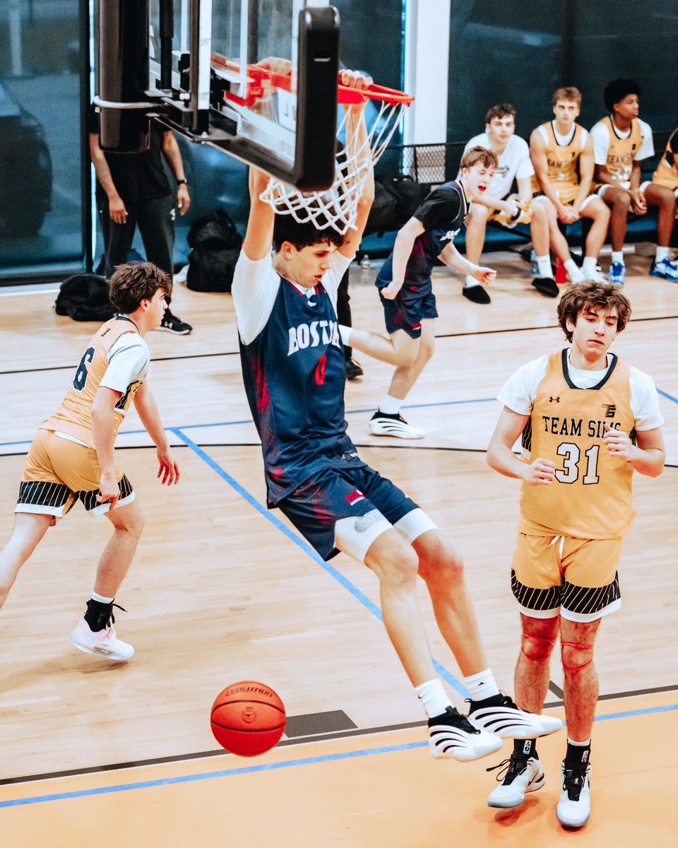Portsmouth NH High School Freshman and 15 yr old Finn McCauley was very special this weekend at the NERR Hoop Festival. The athletic and fluid 6’7  wing already impacting the 17u elite division at both ends of the floor. We introduced <a href="/FinnM_2028/">Finn Mccauley</a> to the 🏀world this past weekend.