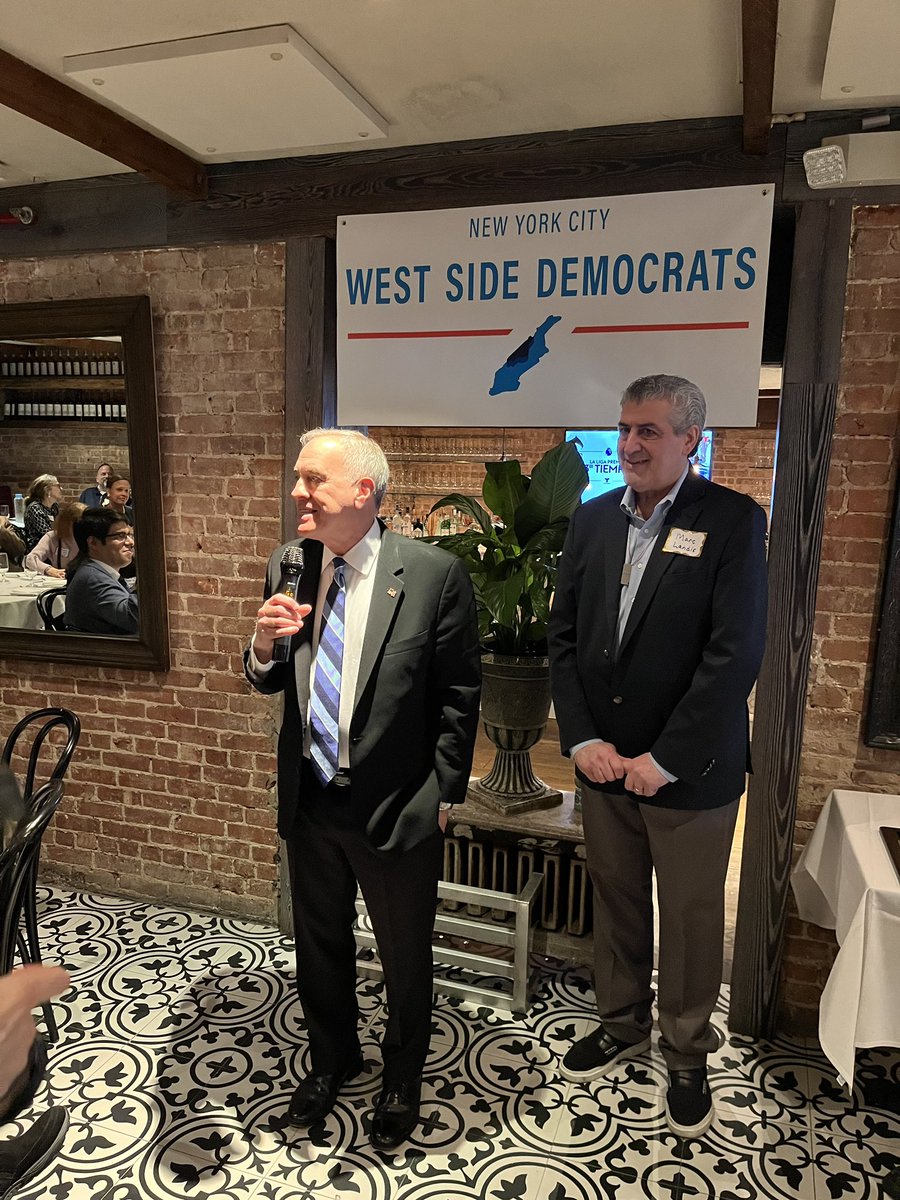 Tom DiNapoli (@tomdinapoli) on Twitter photo Always great to be with one of NYC’s strongest clubs, the <a href="/westsidedemsnyc/">West Side Democrats</a>, for their annual gala! Congrats to honorees <a href="/AlvinBraggNYC/">All In for Alvin</a>, <a href="/LindaBRosenthal/">Linda B. Rosenthal “the #OriginalRosenthal”</a>, <a href="/bradhoylman/">Brad Hoylman-Sigal 🌈🥯</a>, Breaking Ground, and Keri Goldwyn, all recognized for their incredible work and commitment to a strong NYC. Always great to be with one of NYC’s strongest clubs, the <a href="/westsidedemsnyc/">West Side Democrats</a>, for their annual gala! Congrats to honorees <a href="/AlvinBraggNYC/">All In for Alvin</a>, <a href="/LindaBRosenthal/">Linda B. Rosenthal “the #OriginalRosenthal”</a>, <a href="/bradhoylman/">Brad Hoylman-Sigal 🌈🥯</a>, Breaking Ground, and Keri Goldwyn, all recognized for their incredible work and commitment to a strong NYC.