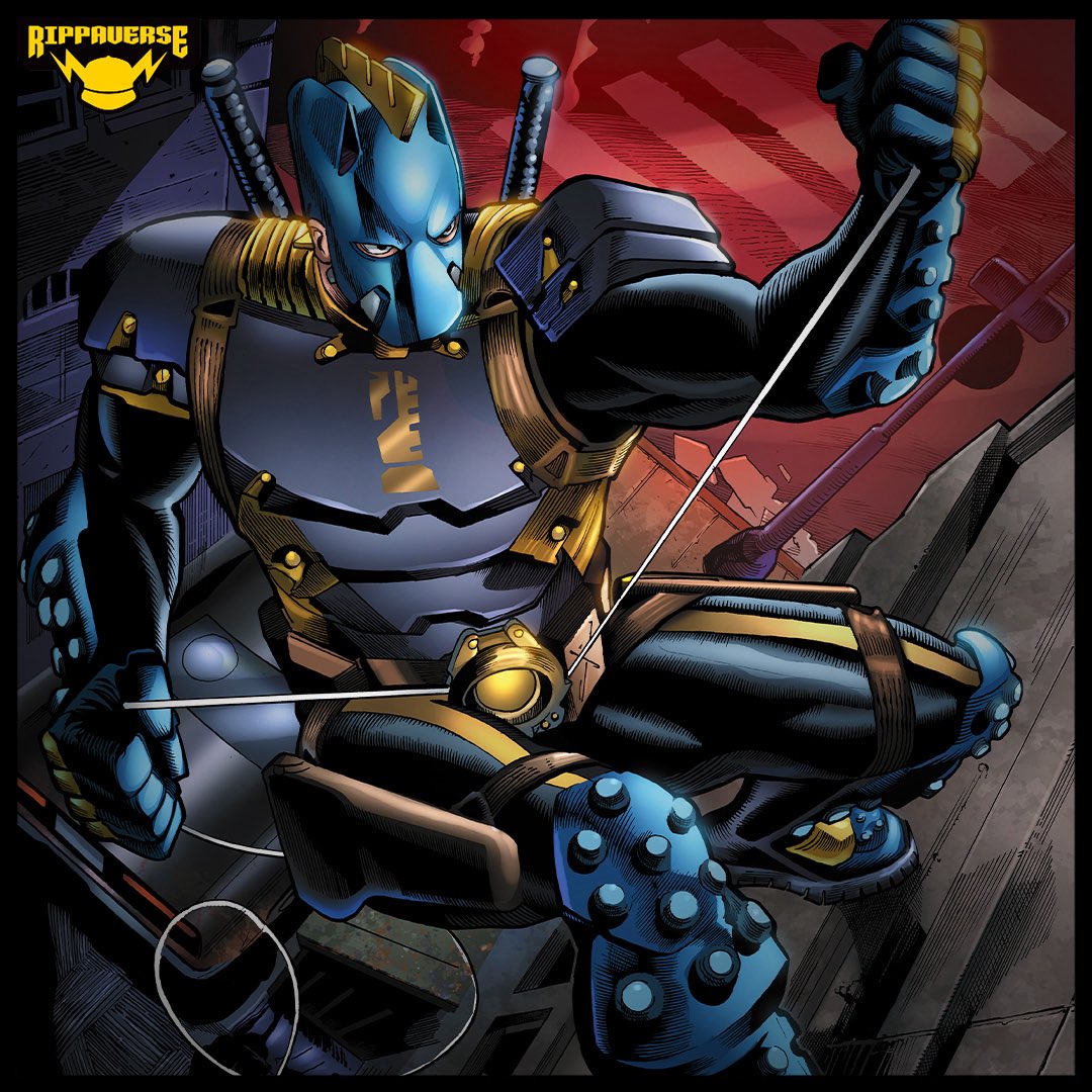 RBI_Studios's tweet image. Wow, the colorist totally butchered this drawing. Was the color done via AI?!
