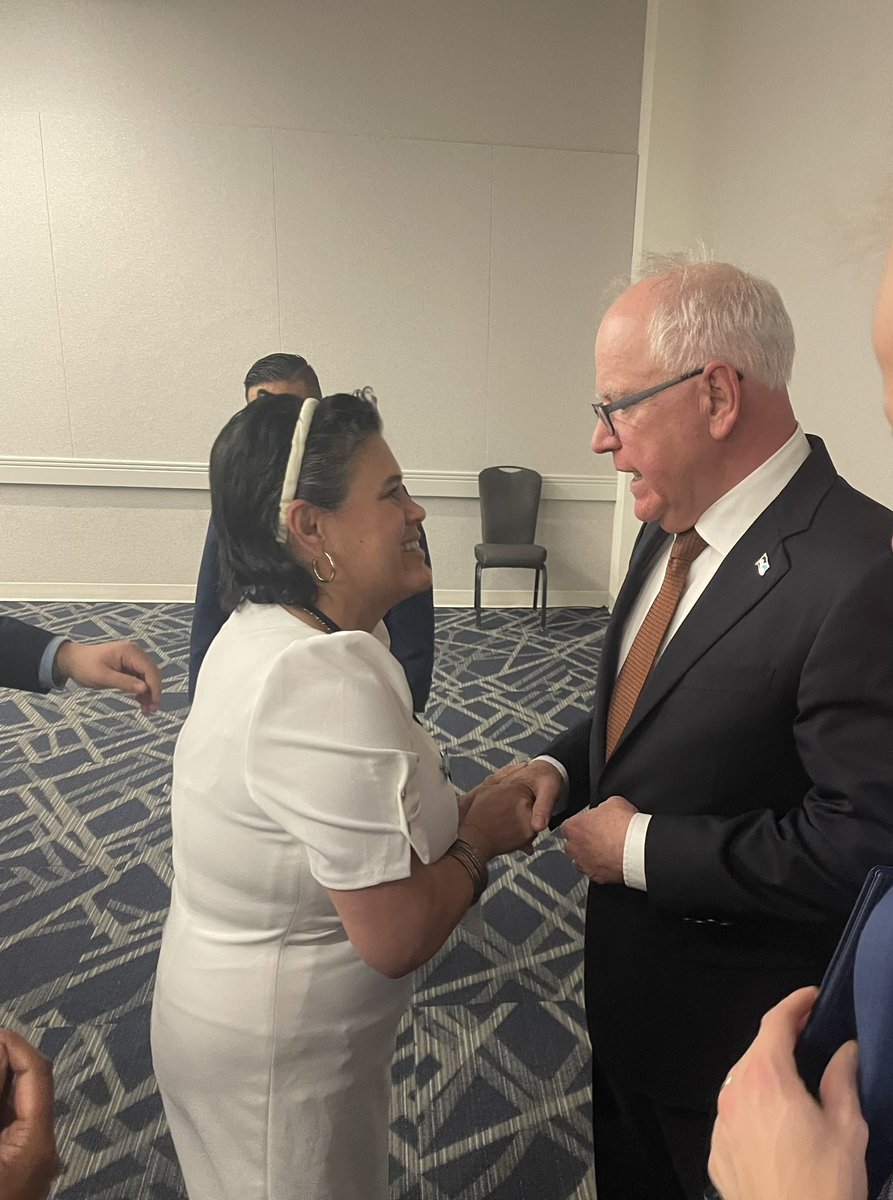 I loved hearing from fellow teacher Governor Tim Walz <a href="/Tim_Walz/">Tim Walz</a> as the keynote speaker at the Network for Public Education conference. We are lucky to have his voice and advocacy for public education and so many other issues during this moment.