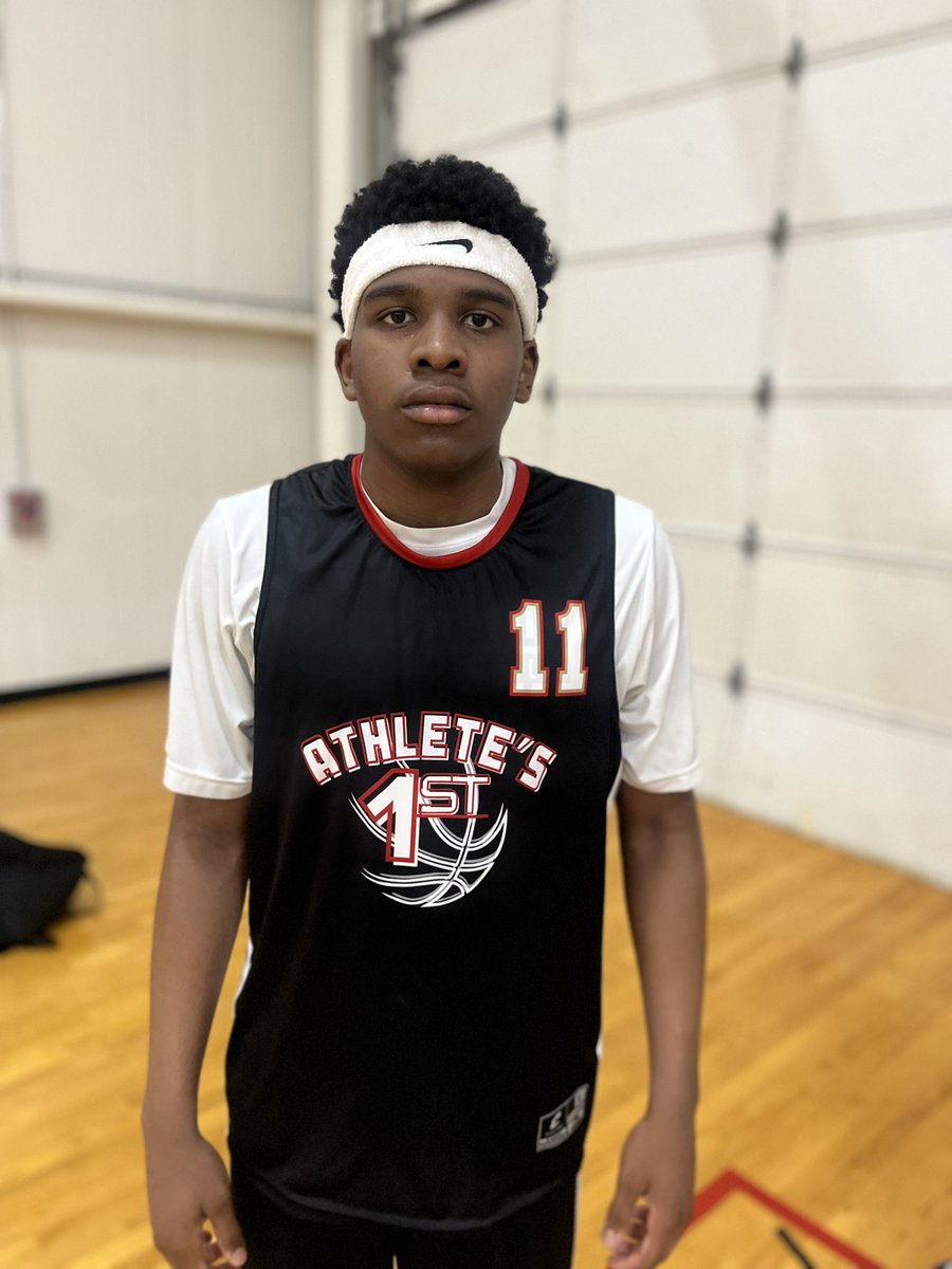 COUNT UP!! (@mathurineagency) on Twitter photo Christian Teasley 6β2 G 2026 Athletes 1st
Has a nice skill set to him. Tight handle, no wasted dribbles and knows angles and his spots well. Communicated well on the floor and competed hard including the gw 3. Tough competitor. Christian Teasley 6β2 G 2026 Athletes 1st
Has a nice skill set to him. Tight handle, no wasted dribbles and knows angles and his spots well. Communicated well on the floor and competed hard including the gw 3. Tough competitor.
