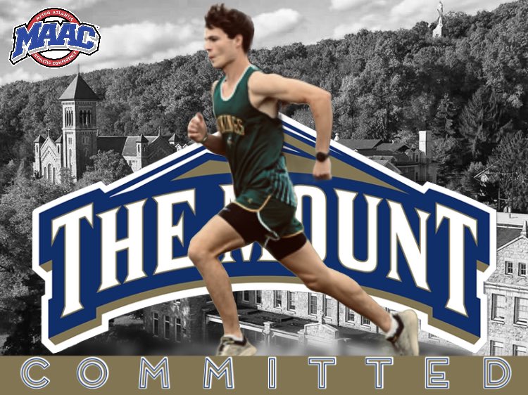 Proud to announce my commitment to run D1 track at Mount St. Mary’s University ! #committed
