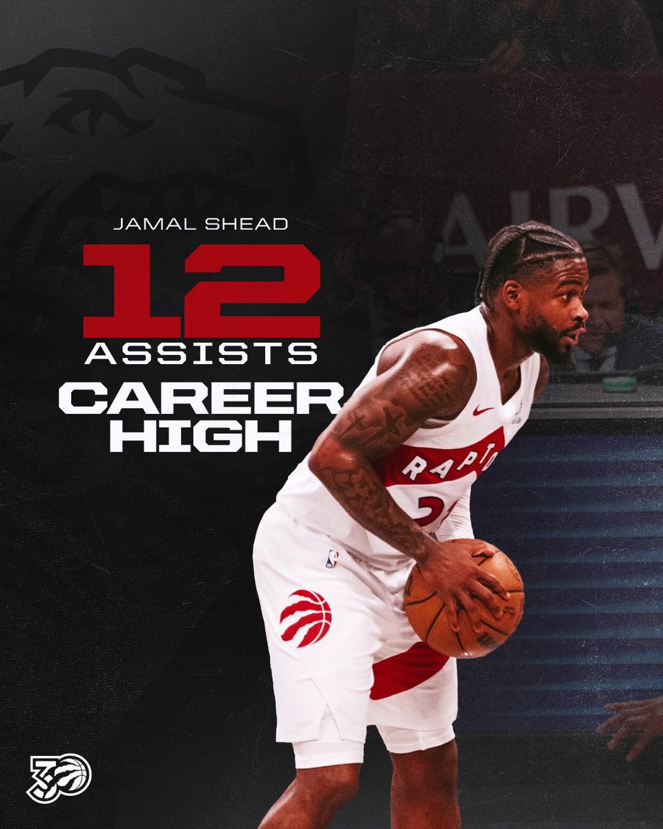 NEW career high in assists for <a href="/Thejshead/">Jamal shead</a> ‼️
