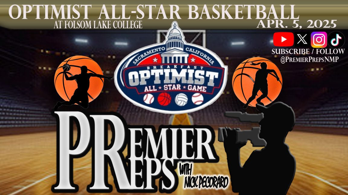 Nick Pecoraro (@premierprepsnmp) on Twitter photo EARLY BONUS highlights from Saturday's Optimist All Star Basketball Games!
➡️youtube.com/watch?v=ot95w7…⬅️
Several of the top seniors in the area compete in their school unis one last time!
<a href="/SacBee_JoeD/">Joe Davidson</a> <a href="/CJacksonWCP/">Chris Jackson</a> <a href="/ABCJAMPro/">ABC JAM Productions</a> <a href="/CoachTedmon/">Scott Tedmon</a> <a href="/J_Georgeson26/">Jordan Georgeson</a> <a href="/heykevinjohn/">Kevin John</a> <a href="/A2J15/">Aaron Jackson</a> EARLY BONUS highlights from Saturday's Optimist All Star Basketball Games!
➡️youtube.com/watch?v=ot95w7…⬅️
Several of the top seniors in the area compete in their school unis one last time!
<a href="/SacBee_JoeD/">Joe Davidson</a> <a href="/CJacksonWCP/">Chris Jackson</a> <a href="/ABCJAMPro/">ABC JAM Productions</a> <a href="/CoachTedmon/">Scott Tedmon</a> <a href="/J_Georgeson26/">Jordan Georgeson</a> <a href="/heykevinjohn/">Kevin John</a> <a href="/A2J15/">Aaron Jackson</a>