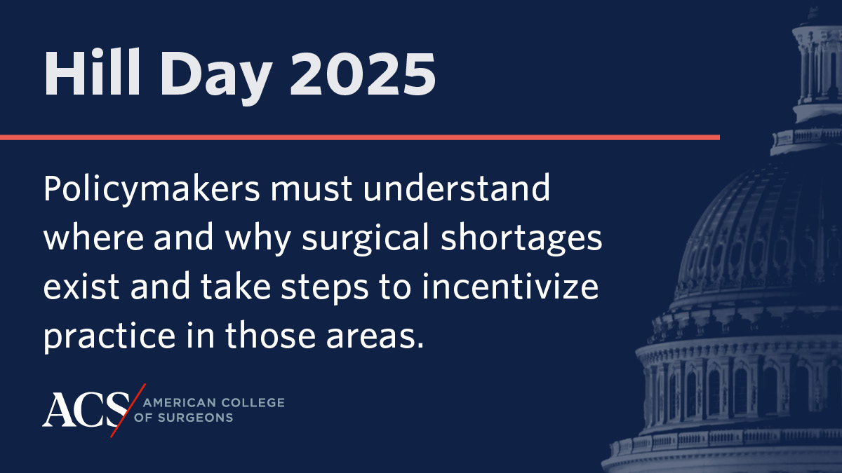The financial burden of medical education poses a barrier for students wishing to enter the healthcare profession. The REDI Act will help alleviate this burden by allowing interest free deferment during residency. #ACSLAS25
