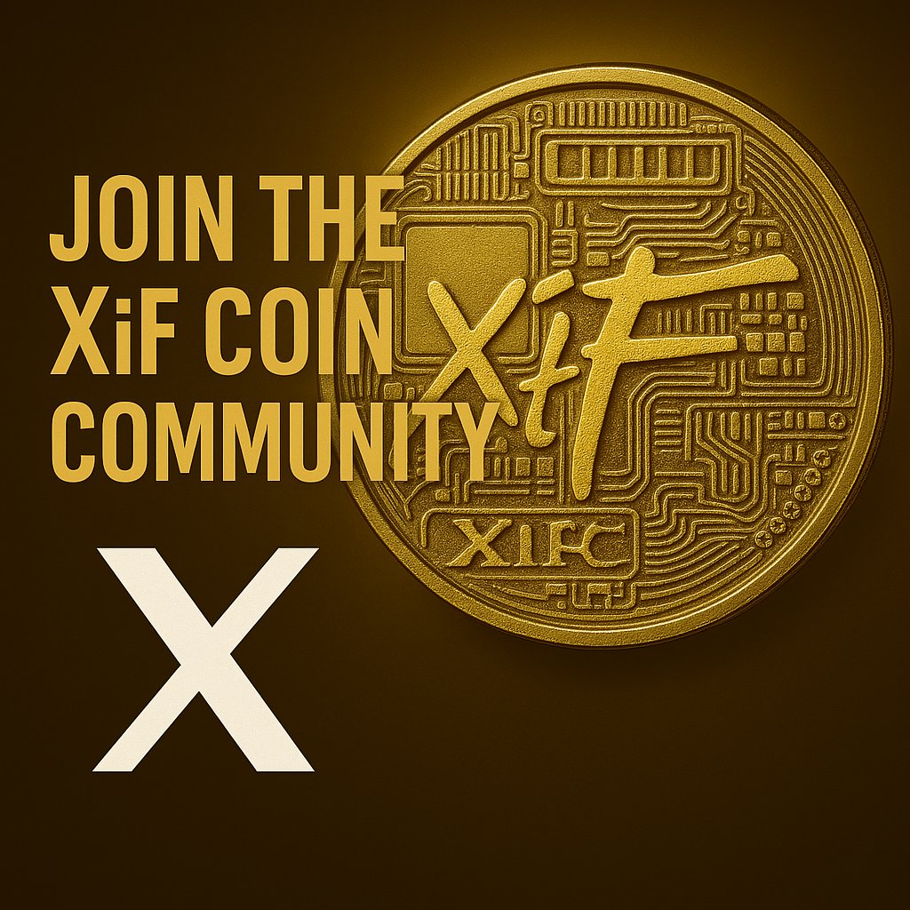 XifCoin's tweet photo. π Join the XiF Coin Community!
Weβre building something powerful β together.
Become part of an exclusive network of holders, tools, and real utility.
π Follow us on X
π¬ Chat with us on Telegram
π Early access, airdrops, and more for true believers.
#XiFCoin #CryptoCommunity #Web3 #Solana #Airdrop #XIF