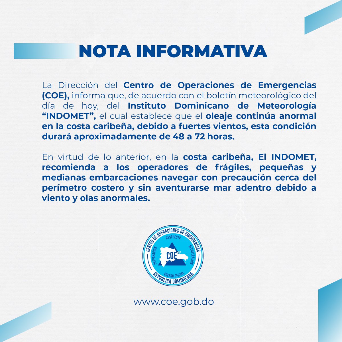 COE tweet media