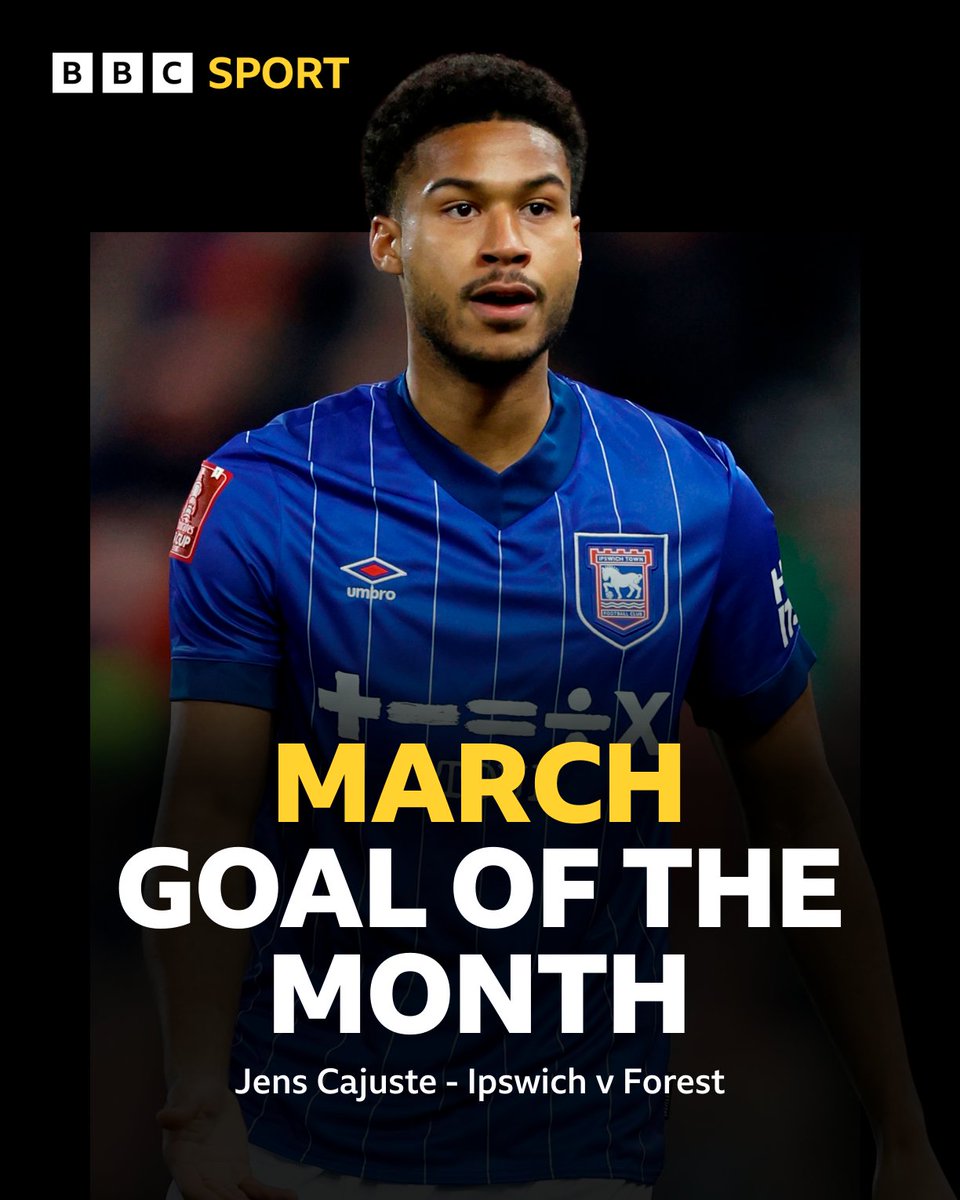 BBCSport's tweet photo. Congratulations, Jens Cajuste! 🎉

His strike against Nottingham Forest is March's goal of the month 👏

#MOTD2 https://t.co/5kWqGFTpGK