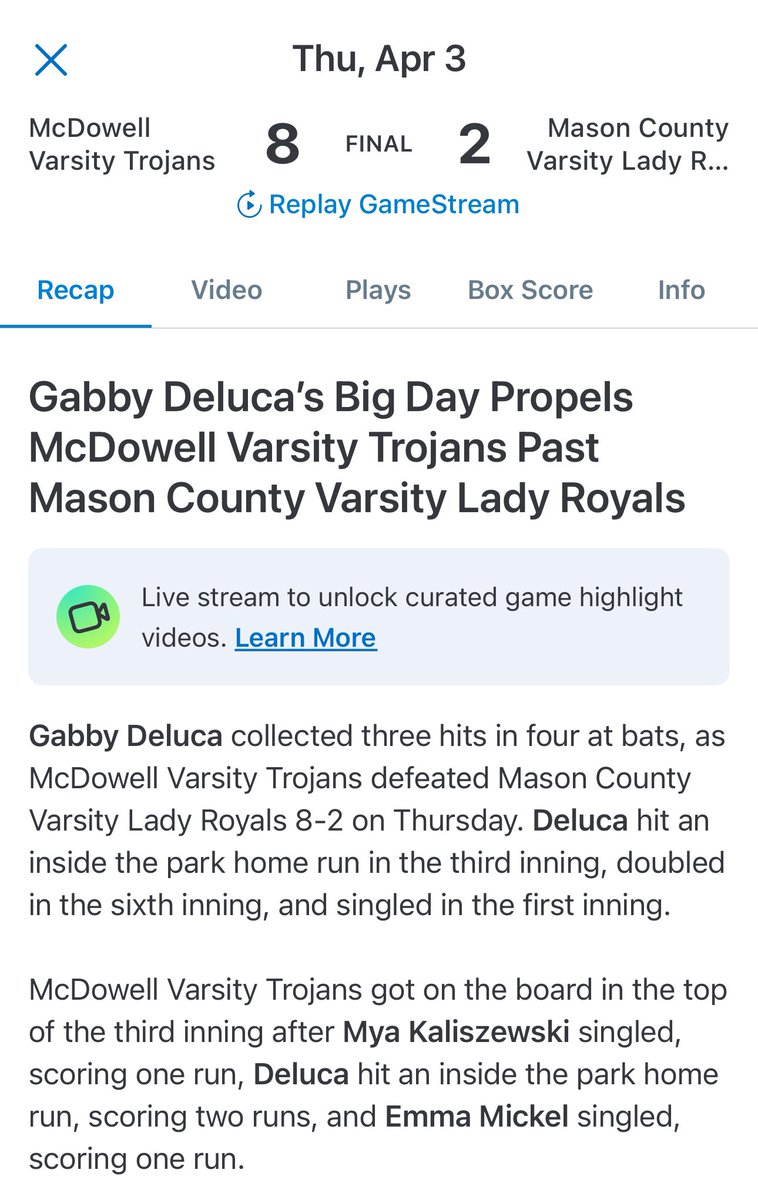 Gabby DeLuca tweet media