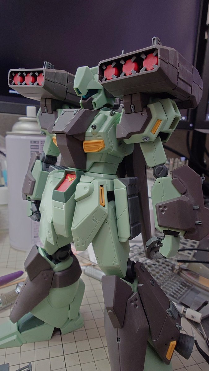 ディテール作業完了
塗装に入ります。