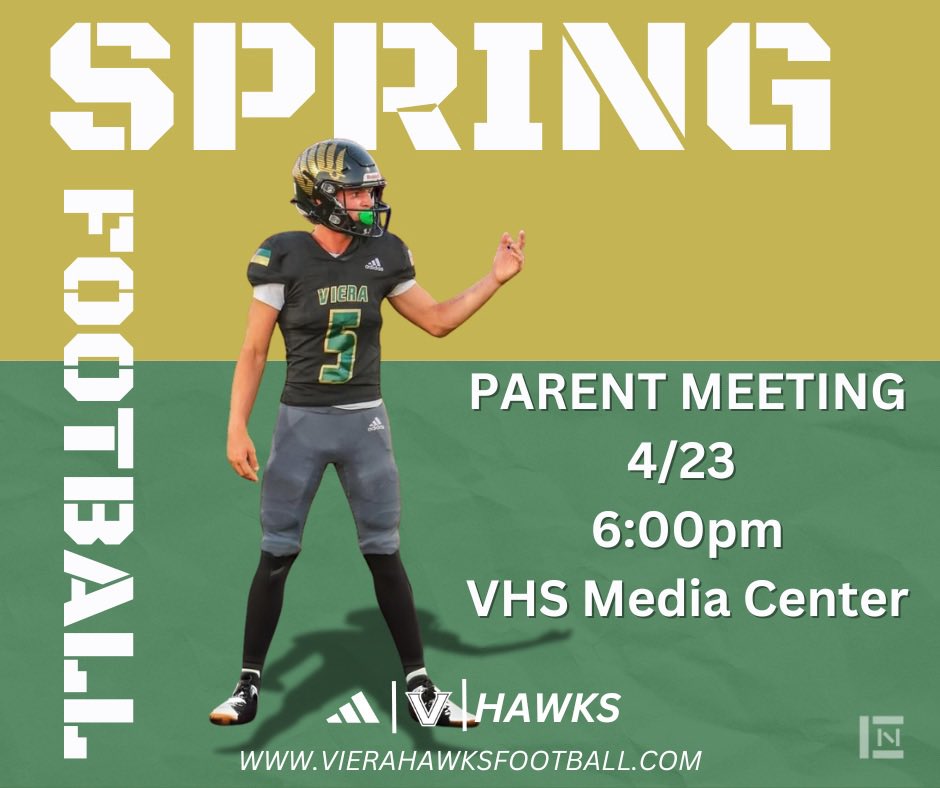 🚨 SAVE THE DATE 🚨 Parent Meeting this Month! #HawkNation #BirdGang