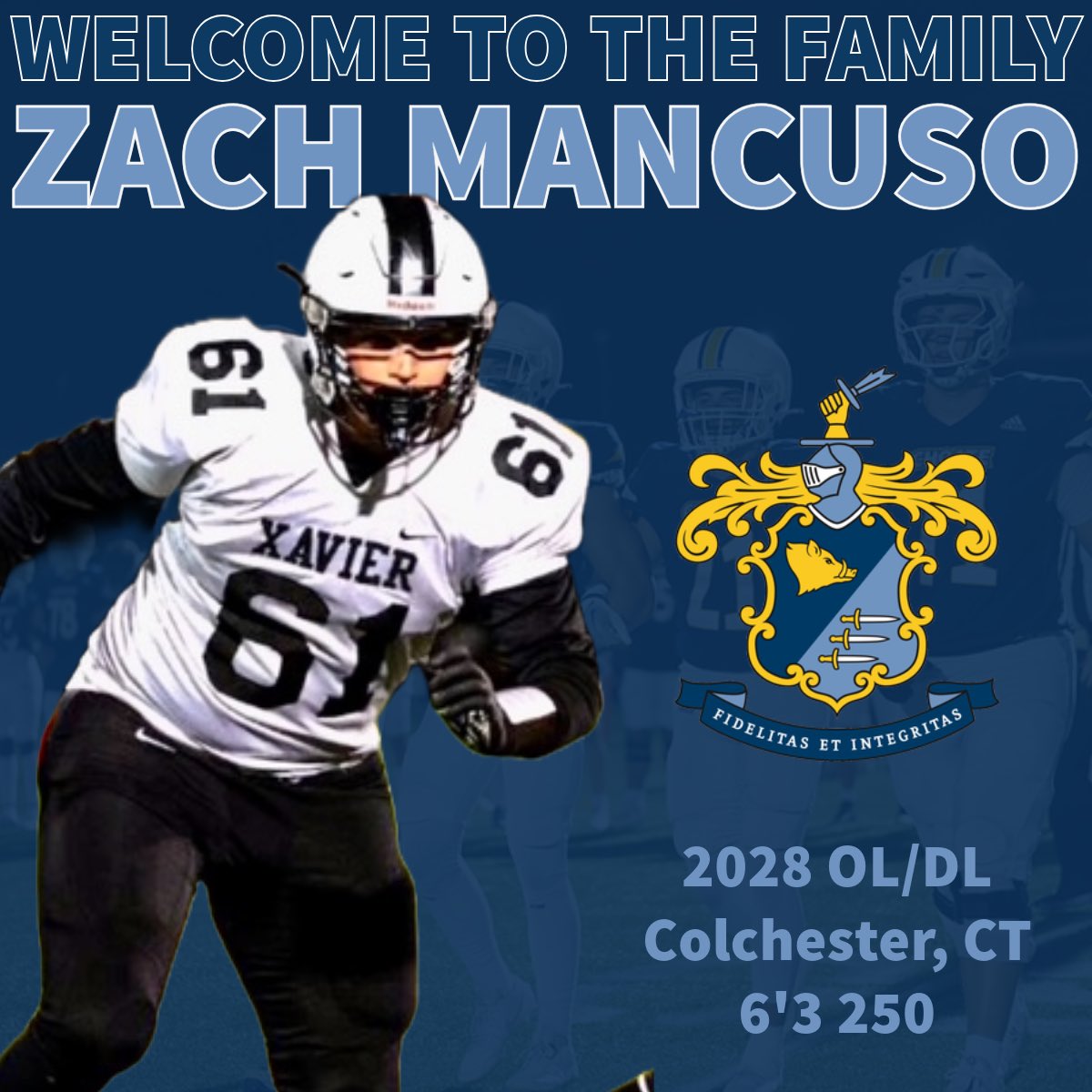 Zachary Mancuso (@zmancuso72) on Twitter photo Excited to announce that I will be continuing my academic and athletic career at Choate Rosemary Hall. I canโt wait to get to work! <a href="/coach_spinnato/">Coach Spinnato</a> <a href="/CRHFootball/">Choate Rosemary Hall Football ๐</a> <a href="/chapibic/">Mark Chapman</a> Excited to announce that I will be continuing my academic and athletic career at Choate Rosemary Hall. I canโt wait to get to work! <a href="/coach_spinnato/">Coach Spinnato</a> <a href="/CRHFootball/">Choate Rosemary Hall Football ๐</a> <a href="/chapibic/">Mark Chapman</a>
