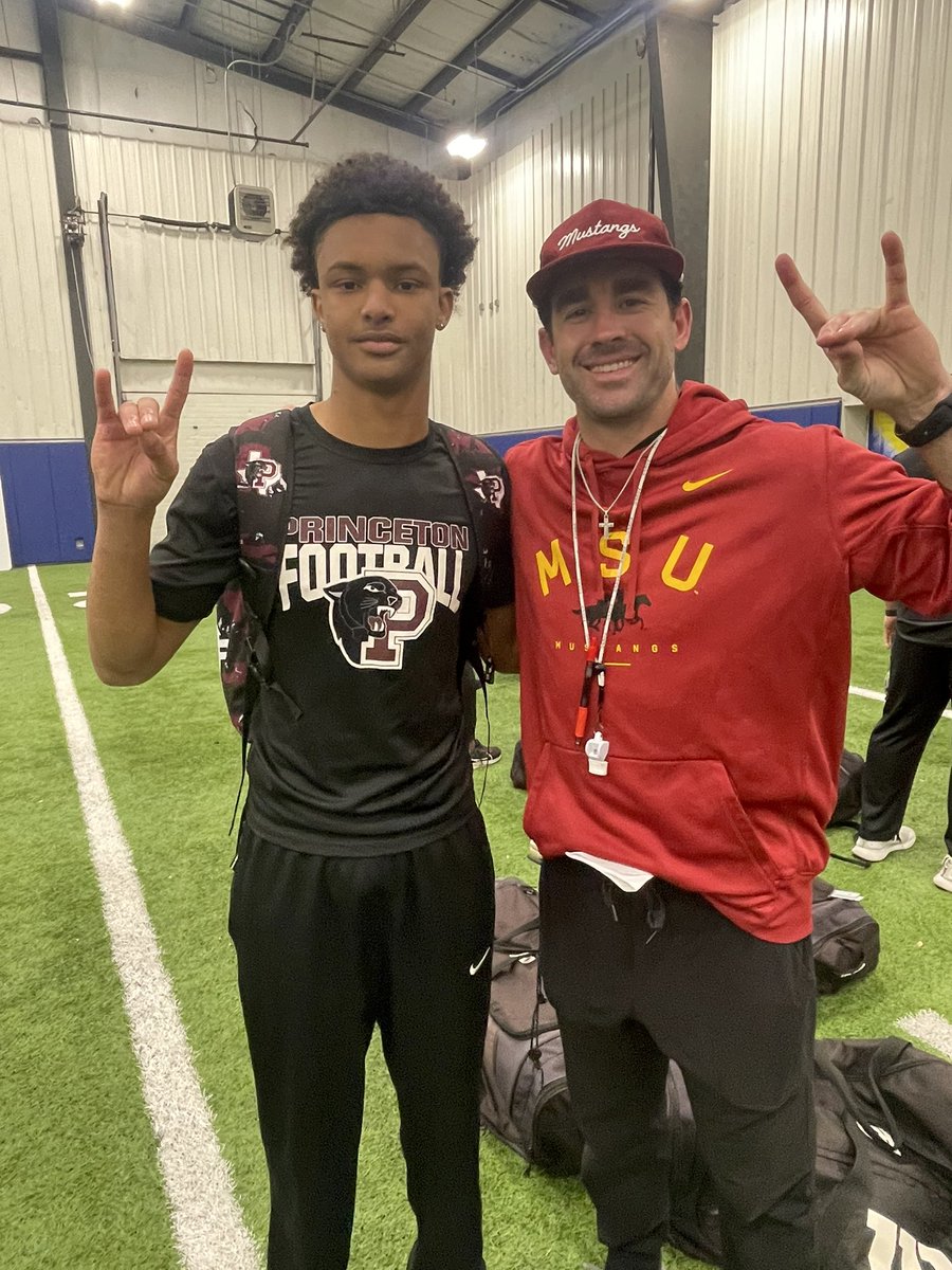 Marcus Flowers (@__marcusflowers) on Twitter photo Had a great time at <a href="/MSUTexasFB/">Midwestern State Football</a> camp, thank you <a href="/CoachKirkBryant/">Kirk Bryant</a> for the conversation and invitation.
<a href="/PrincetonHSFB/">Princeton Football</a> <a href="/RecruitPrincet1/">RecruitPrincetonFootball</a> <a href="/ChandlerErvin/">Coach Ervin Chandler</a> <a href="/CoachXMaxwell/">Xavier Maxwell</a> <a href="/RickeyBrownJr3/">Coach B, CWPC, CSAC</a> Had a great time at <a href="/MSUTexasFB/">Midwestern State Football</a> camp, thank you <a href="/CoachKirkBryant/">Kirk Bryant</a> for the conversation and invitation.
<a href="/PrincetonHSFB/">Princeton Football</a> <a href="/RecruitPrincet1/">RecruitPrincetonFootball</a> <a href="/ChandlerErvin/">Coach Ervin Chandler</a> <a href="/CoachXMaxwell/">Xavier Maxwell</a> <a href="/RickeyBrownJr3/">Coach B, CWPC, CSAC</a>