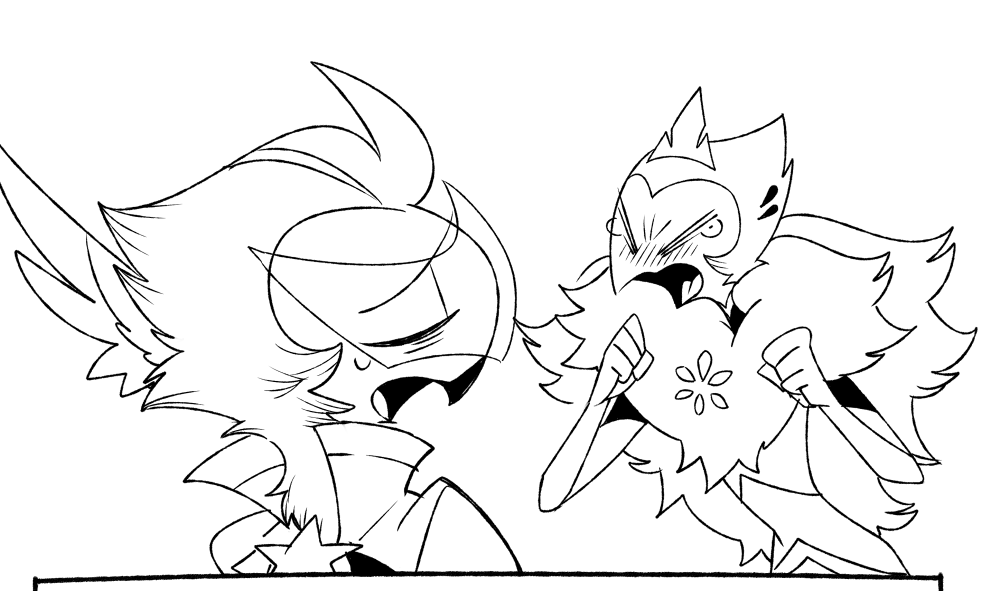 描きかけて放置してる🦜🦚
すぐ泣くルフス 