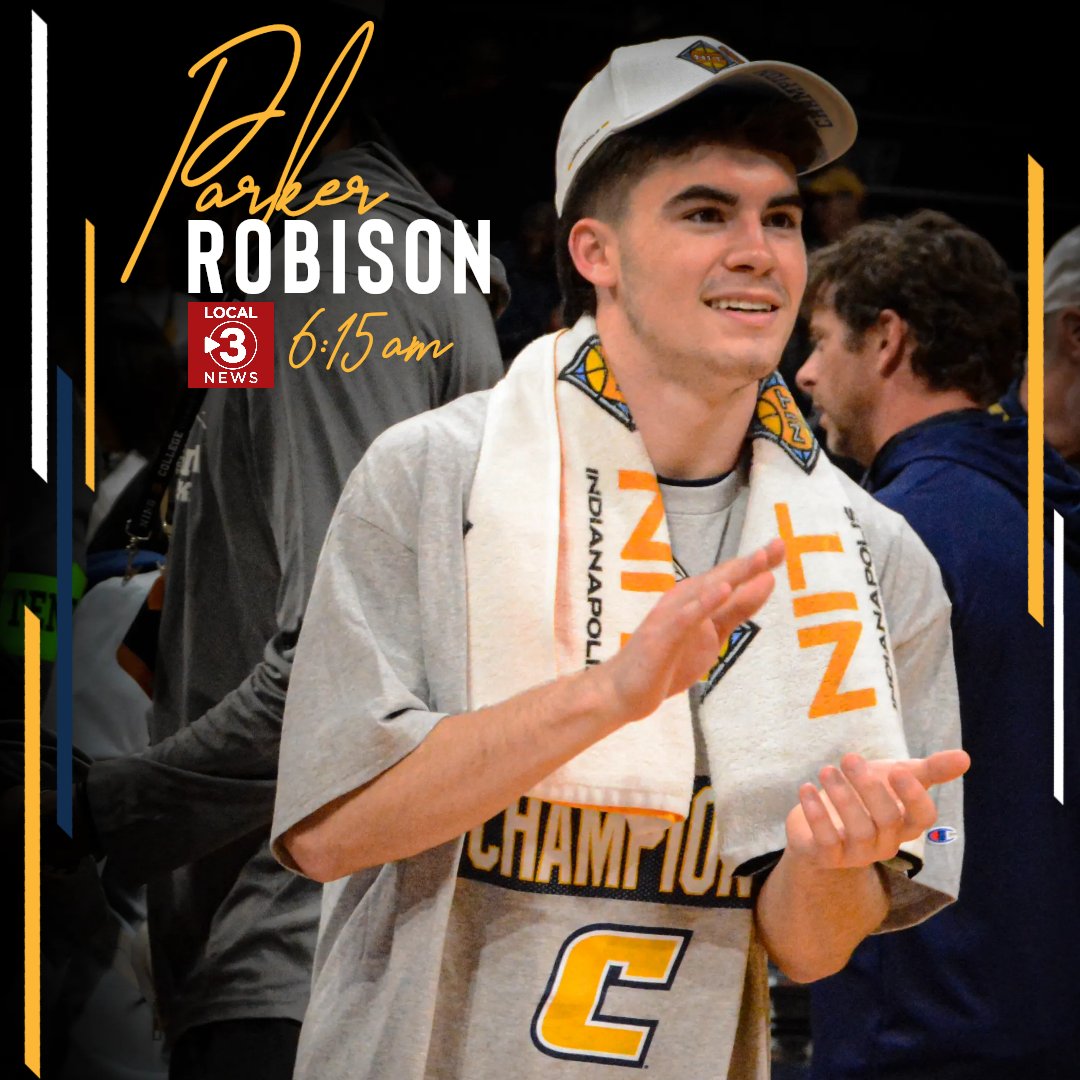 Chattanooga Basketball (@gomocsmbb) on Twitter photo ๐๐จ๐๐๐ฅ ๐๐ข๐ ๐จ๐ง ๐๐จ๐๐๐ฅ ๐ ๐
Wake up with Chattanooga & McCallie's own <a href="/ParkerRobison10/">Parker Robison</a> LIVE on <a href="/Local3News/">Local 3 News</a> tomorrow (Monday) morning at 6:15 a.m. โ๏ธ
Won a TSSAA HS state track title & an <a href="/NITMBB/">NIT</a> championship all within 11 months. What a ride. ๐ช
#GoMocs ๐๐จ๐๐๐ฅ ๐๐ข๐ ๐จ๐ง ๐๐จ๐๐๐ฅ ๐ ๐
Wake up with Chattanooga & McCallie's own <a href="/ParkerRobison10/">Parker Robison</a> LIVE on <a href="/Local3News/">Local 3 News</a> tomorrow (Monday) morning at 6:15 a.m. โ๏ธ
Won a TSSAA HS state track title & an <a href="/NITMBB/">NIT</a> championship all within 11 months. What a ride. ๐ช
#GoMocs