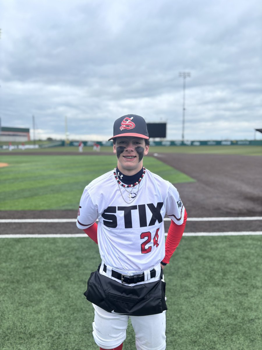 Five Tool Youth (@fivetoolyouth) on Twitter photo F: <a href="/StixBaseballTX/">Stix Baseball</a> West 2029 9, TBT Ballers Texas Drake 3
PoG: Jackson McCollough 3.2 IP, 0H, 2R, 7K | 2-3, HR, 2 RBI, 3R, 2 SB
#LaModernaClassic F: <a href="/StixBaseballTX/">Stix Baseball</a> West 2029 9, TBT Ballers Texas Drake 3
PoG: Jackson McCollough 3.2 IP, 0H, 2R, 7K | 2-3, HR, 2 RBI, 3R, 2 SB
#LaModernaClassic