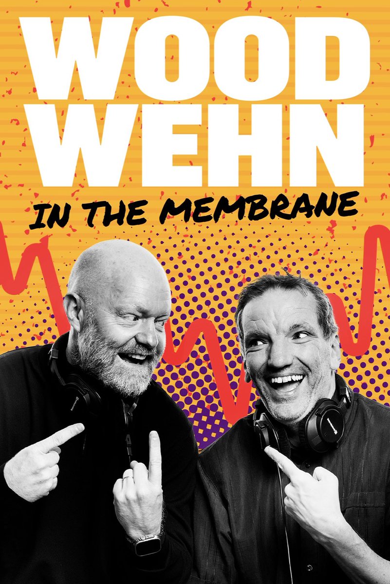 Wood Wehn In The Membrane Podcast. 
Where Eastenders meets Radio Four. Or should that be Radio Vier?
This brand new podcast sees former Eastenders star and all-round good egg <a href="/mrjakedwood/">Jake Wood</a> team up with his old mate, The German Comedy Ambassador, <a href="/henningwehn/">Henning Wehn</a>