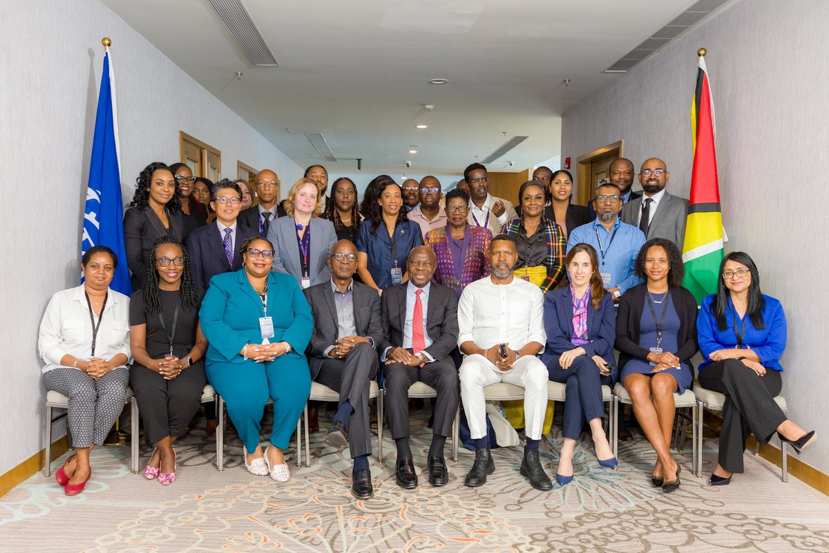 ILO Caribbean (@ilocaribbean) on Twitter photo 📍Today in Georgetown, Guyana🇬🇾 <a href="/ilo/">International Labour Organization</a> Director General <a href="/GilbertFHoungbo/">Gilbert F. Houngbo</a> met with senior officials from Caribbean Ministries of Labour, setting the stage for the 13th ILO Meeting of Caribbean Labour Ministers 🗓️7 Apr 2025 #CLM2025 #ILOinGuyana <a href="/jonitokomusa/">Joni Musabayana</a> <a href="/UNGuyana/">UN Guyana</a> <a href="/OITAmericas/">OIT Américas</a> 📍Today in Georgetown, Guyana🇬🇾 <a href="/ilo/">International Labour Organization</a> Director General <a href="/GilbertFHoungbo/">Gilbert F. Houngbo</a> met with senior officials from Caribbean Ministries of Labour, setting the stage for the 13th ILO Meeting of Caribbean Labour Ministers 🗓️7 Apr 2025 #CLM2025 #ILOinGuyana <a href="/jonitokomusa/">Joni Musabayana</a> <a href="/UNGuyana/">UN Guyana</a> <a href="/OITAmericas/">OIT Américas</a>