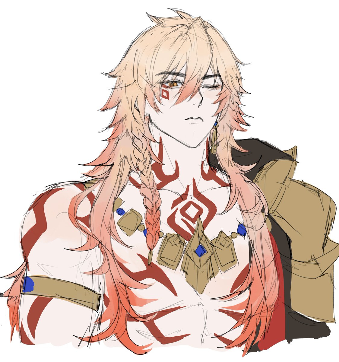 Long hair Phaidei :D

#Phainon #Mydei #phaidei