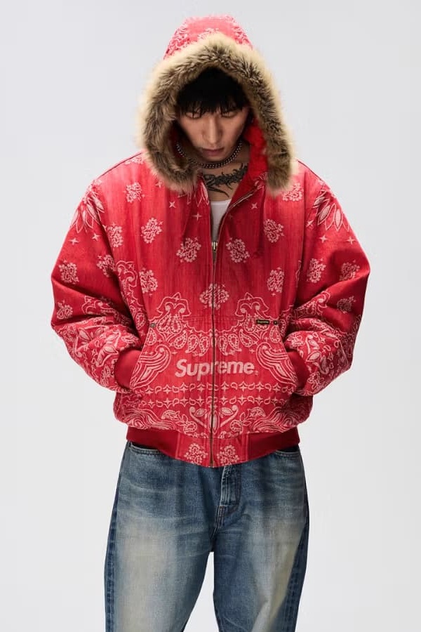 【即完売モデル】シュプリーム★総柄 デニム ジャケット L Supreme（Gジャン/デニムジャケット）のフリマアイテム一覧
