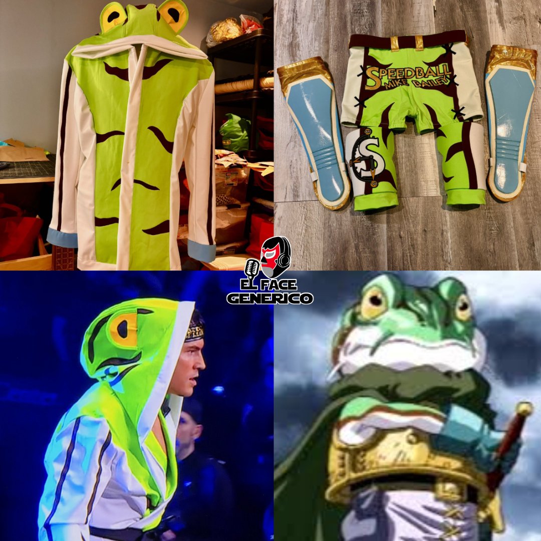 Il ring gear di "Speedball" Mike Bailey