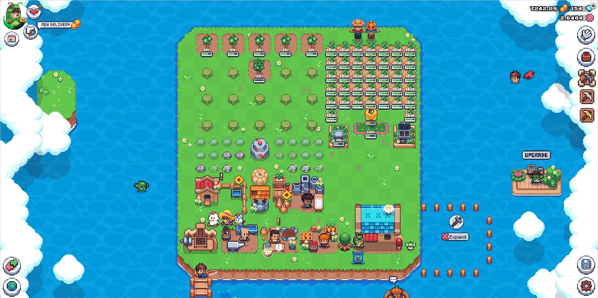 My SFL Setup 
#SunflowerLandWeekly