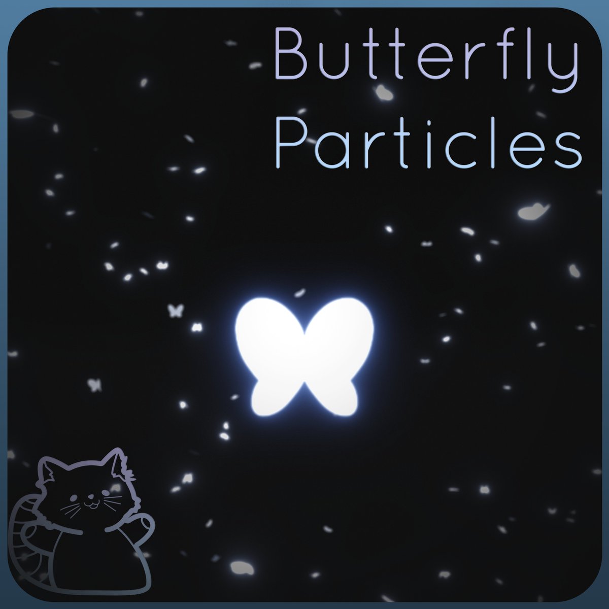 New Butterfly Particles with custom shader released on my booth!
Link bellow! #VRChat