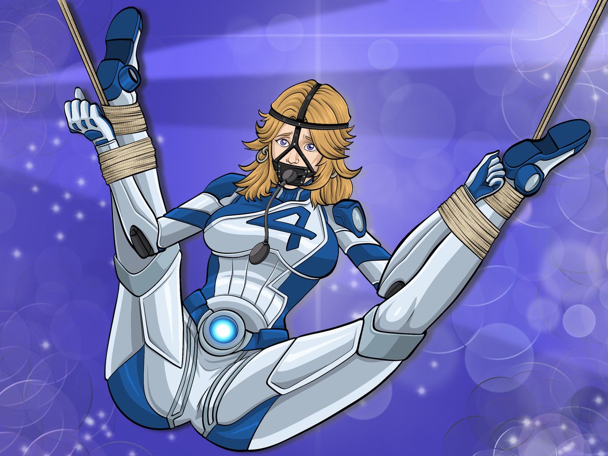 Commission of Sue Storm(invisible woman) from Marvel Rivals