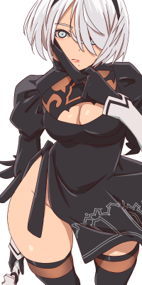 99日目。あと1日
もも神様の2B #ニーアオートマタ 