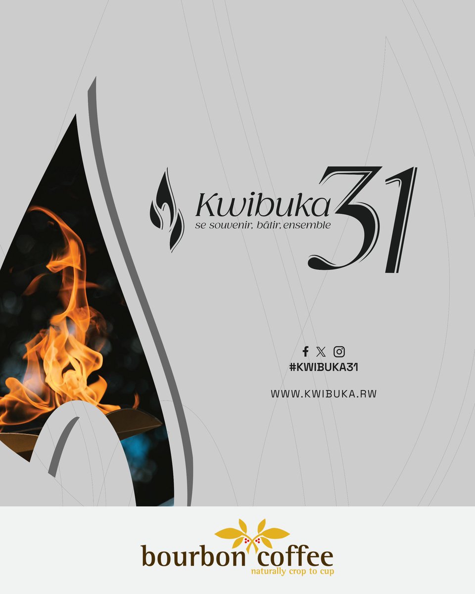 Today, Rwandans and the world commemorate the 31st anniversary of the 1994 Genocide against the Tutsi. It also marks the beginning of a National Week of Mourning and 100 days of remembrance. 

Let us remember and rebuild.

#Kwibuka31