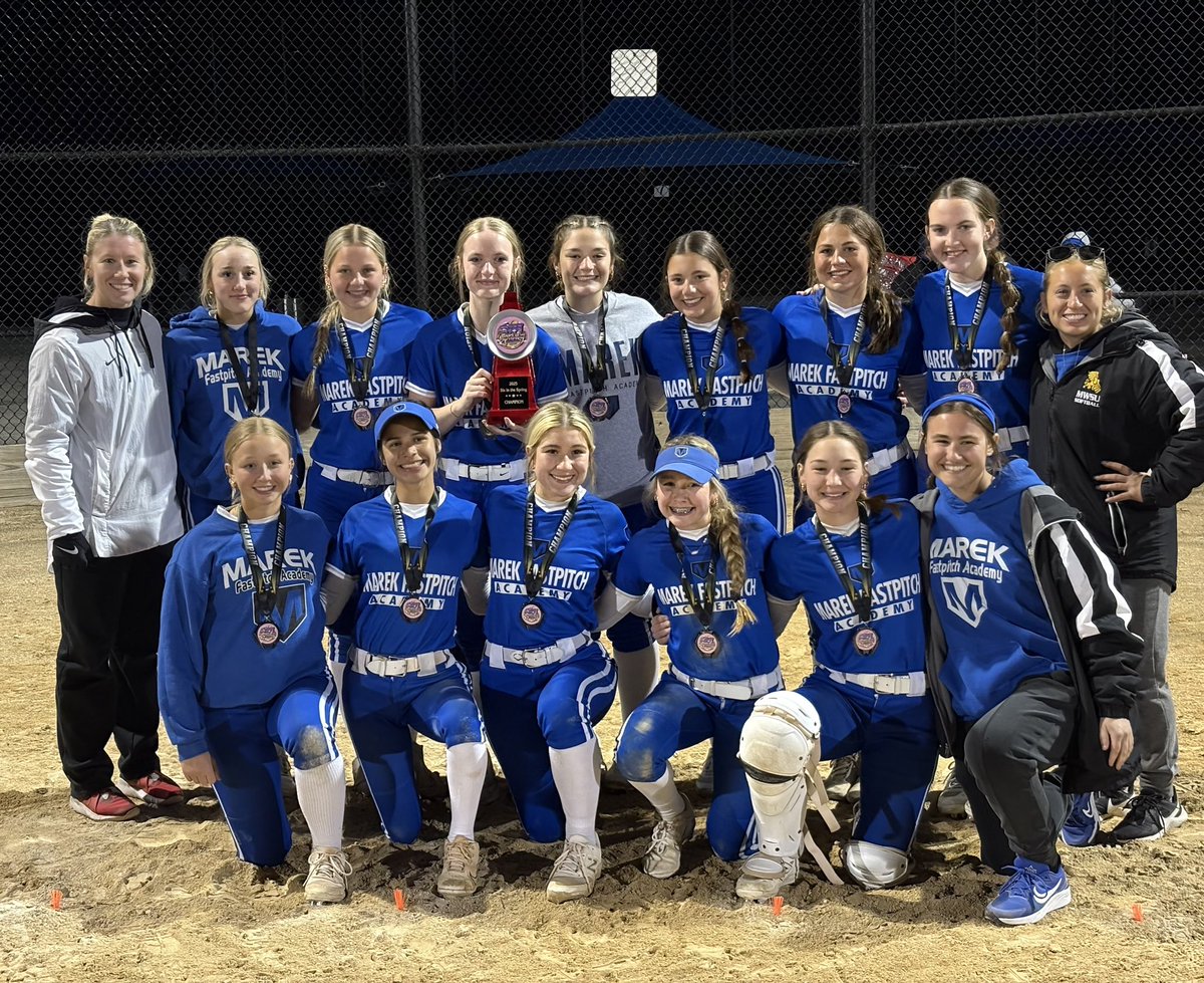 Marek Fastpitch Academy 09 (@marekfa09) on Twitter photo Leaving the ball park as champions yet again! Thank you <a href="/USSSAFastpitch/">USSSA Fastpitch</a> for hosting the Six in the Spring tournament! <a href="/MarekAcademy/">Marek Baseball Academy</a> #softball #16A Leaving the ball park as champions yet again! Thank you <a href="/USSSAFastpitch/">USSSA Fastpitch</a> for hosting the Six in the Spring tournament! <a href="/MarekAcademy/">Marek Baseball Academy</a> #softball #16A