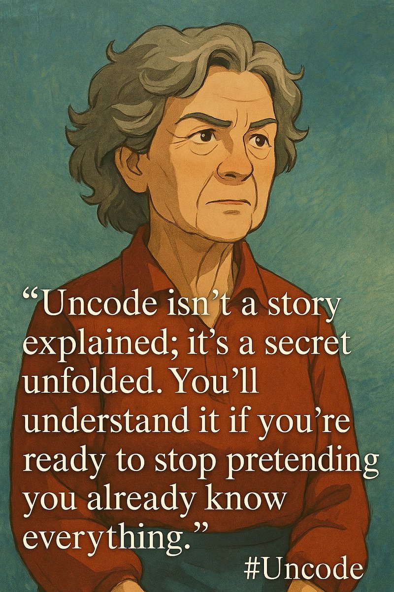dyxale's tweet image. #Uncode #TheForgottenOne #MirrorOfTruth #PhilosophyTok #DigitalAwakening
#BookTok #EmotionalStory #AICharacter #CrackedReality #StorytellingSeries
dyxale.gumroad.com/l/bvdrmz