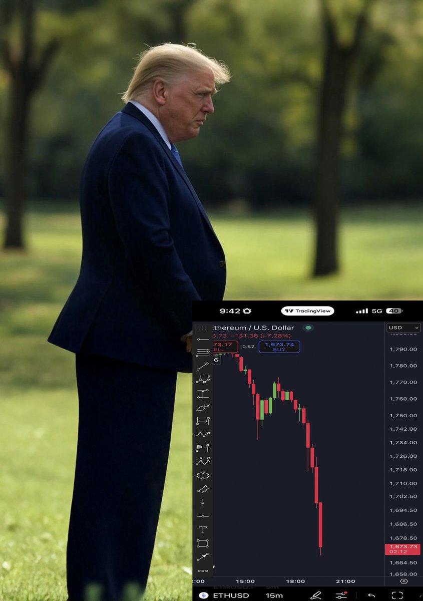 mike_portu's tweet photo. Briefly about the current market situation...

@realDonaldTrump 

#btc #Bitcoin #Trump #TrumpTariffs #crypto #market #CryptoCrash #Ethereum #eth #BlackMonday #sp500 https://t.co/NPD1B1ejIL