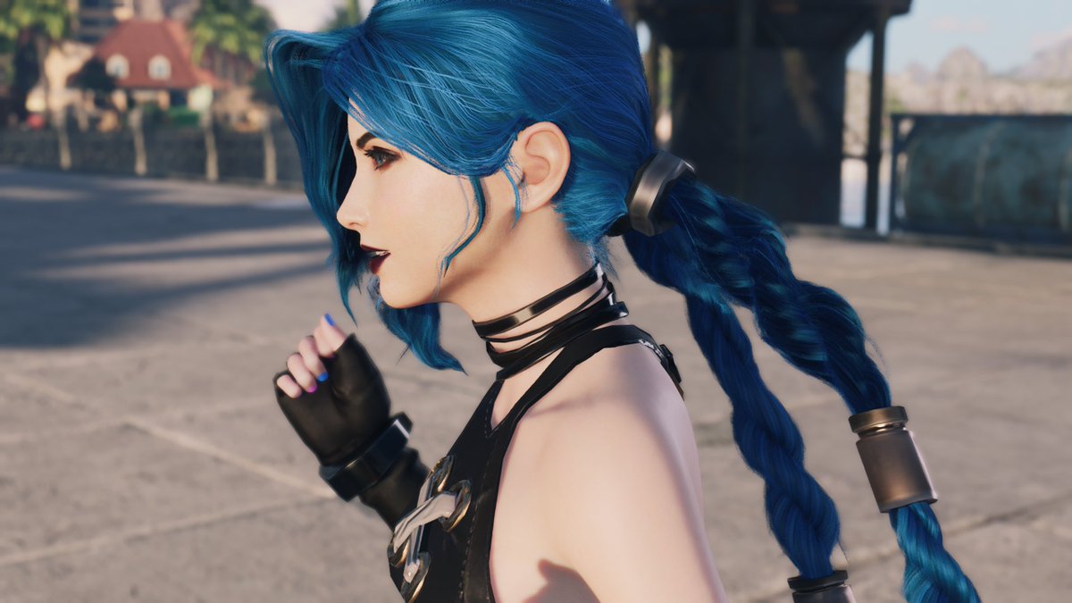 VxSapphire's tweet image. Jinx Aerith done, Ekko Cloud and Vi Tifa next =). Will upload them together.