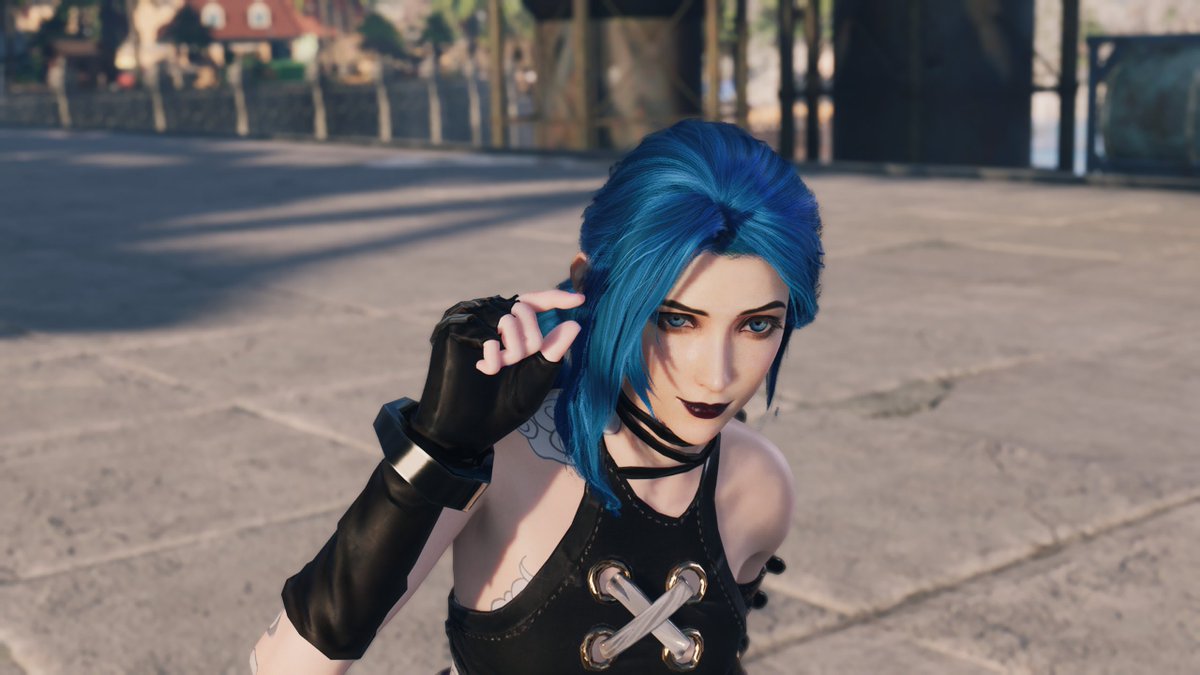 VxSapphire's tweet image. Jinx Aerith done, Ekko Cloud and Vi Tifa next =). Will upload them together.