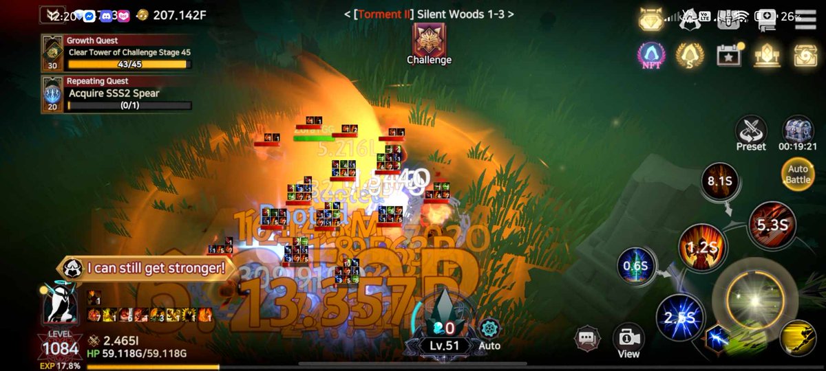 relosajames's tweet photo. It's way too difficult that I expected. Can't imagine stages onward.

Quest done: "Unholy Shrine", "King of the Damned" and "Halls of Torment".

#YGGxImmortalRising #YGGGAPS9
@YieldGuild @ImmortalRising2 https://t.co/NOzBe9CHMg
