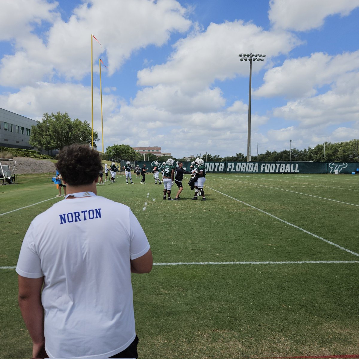 Lucca Norton (@lucca_norton) on Twitter photo I enjoyed a great day watching spring practice at <a href="/USFFootball/">USF Football</a>, touring the facilities and talking with <a href="/CoachHoodie/">Tyler Hudanick</a> and some of the team members. Thank you <a href="/CoachGolesh/">Alex Golesh</a> for the invite. I look forward to coming back for camp in the summer. I enjoyed a great day watching spring practice at <a href="/USFFootball/">USF Football</a>, touring the facilities and talking with <a href="/CoachHoodie/">Tyler Hudanick</a> and some of the team members. Thank you <a href="/CoachGolesh/">Alex Golesh</a> for the invite. I look forward to coming back for camp in the summer.