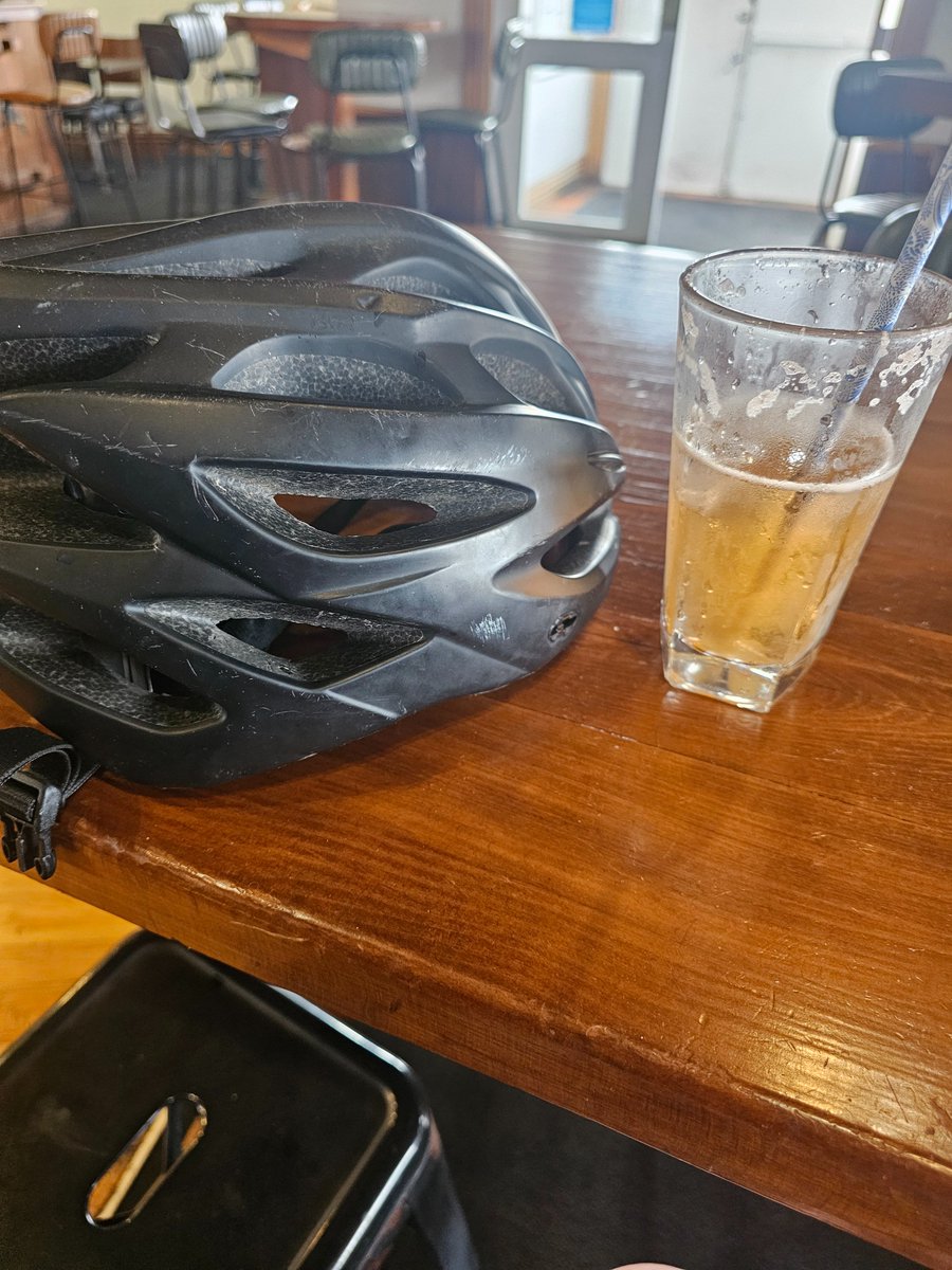 Rode my bike 30mins to my business meeting. In the pub. On Monday. Is it Friday yet? #parkinsons #dedicatedinsurance #kittyd #ordinarylife