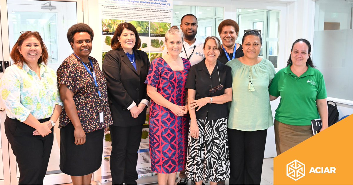 ACIAR CEO (@aciarceo) on Twitter photo Great to tour the facilities of the Plant Health Lab and see this impactful collaboration with <a href="/spc_cps/">Pacific Community</a> working to protect regional food security against biosecurity threats. 🌱 Great to tour the facilities of the Plant Health Lab and see this impactful collaboration with <a href="/spc_cps/">Pacific Community</a> working to protect regional food security against biosecurity threats. 🌱