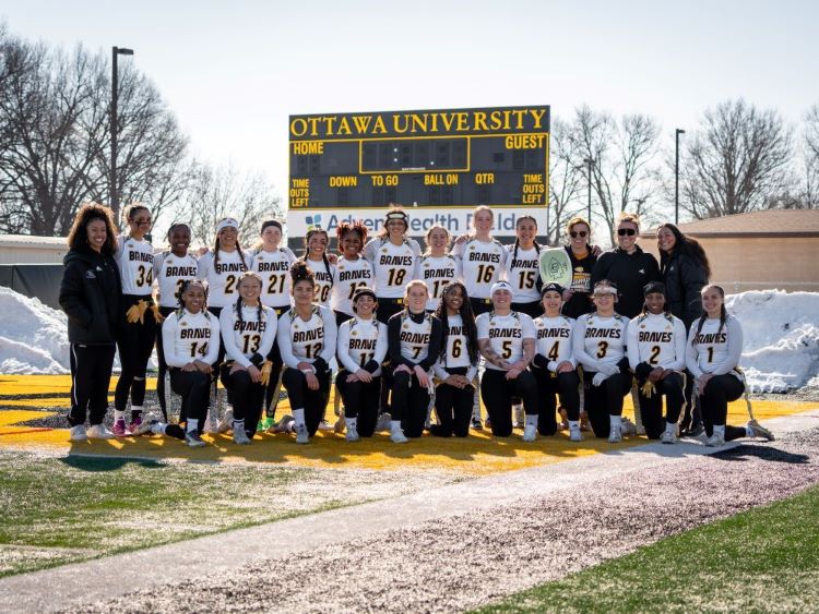Braves Athletics (@bravesathletics) on Twitter photo .<a href="/wflagfootball/">ou_wflagfootball</a> OU captures its 5th straight KCAC Regular Season Championship with its victory over Baker on Sunday. Congratulations Braves!! #BraveNation .<a href="/wflagfootball/">ou_wflagfootball</a> OU captures its 5th straight KCAC Regular Season Championship with its victory over Baker on Sunday. Congratulations Braves!! #BraveNation