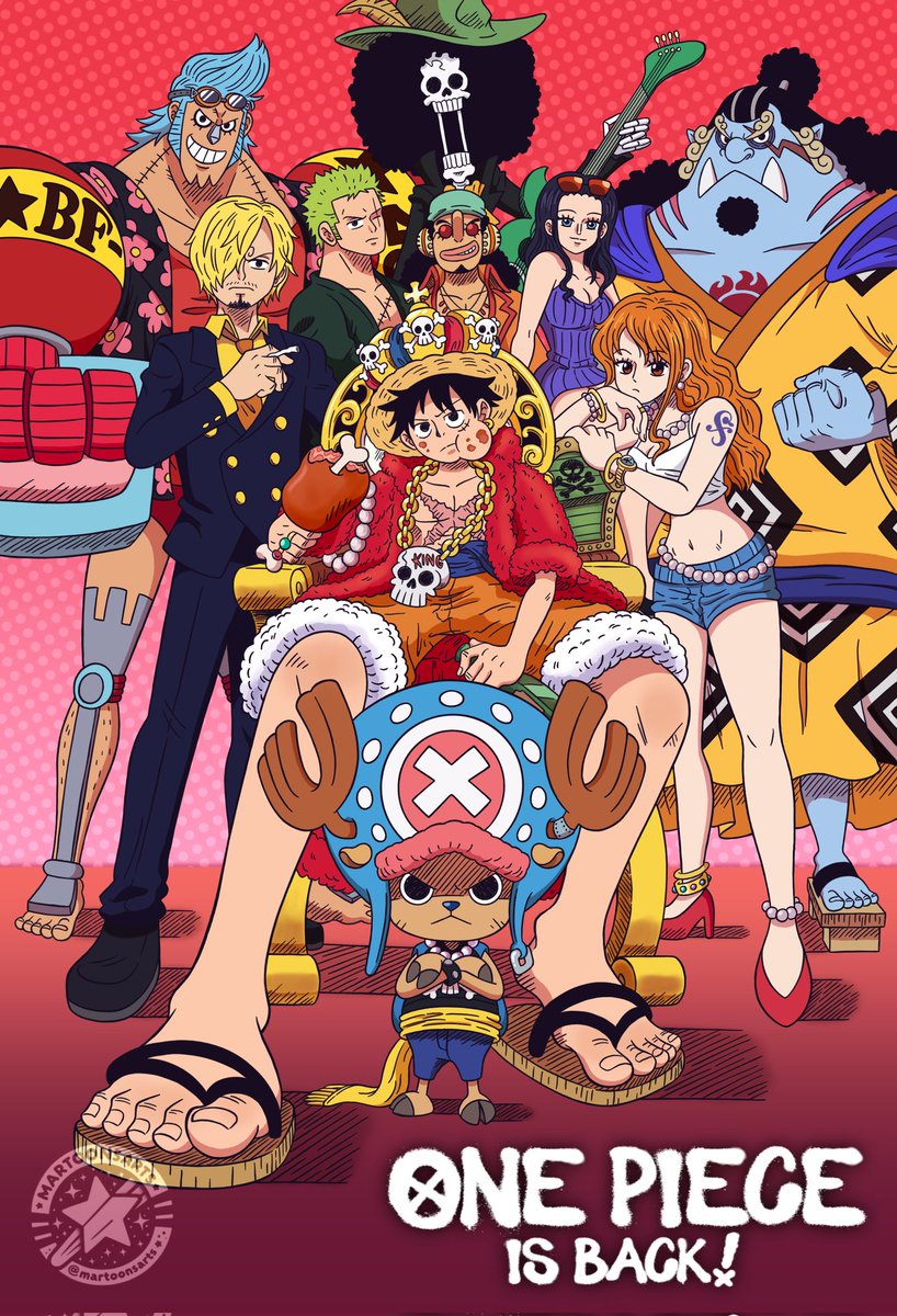 martoonsarts's tweet image. ONE PIECE IS BACK!!! 🏴☠️
It's finally time for their return! 🤩
#onepiece #onepiecefanart #monkeydluffy #strawhatpirates #strawhatluffy #fanart #anime #digitalart