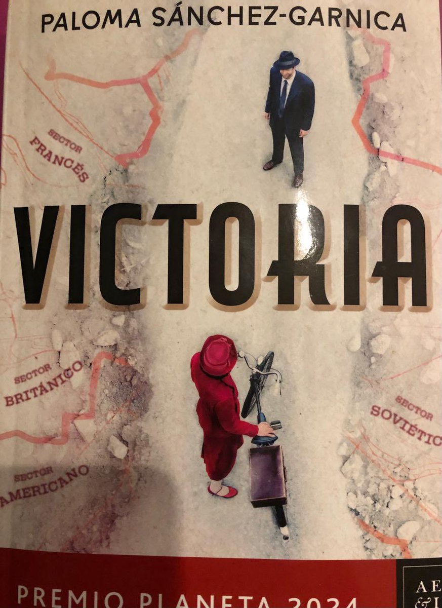 Emocionante ✨ me encantó VICTORIA de Paloma Sánchez Garnica 🥰

#DanielaRomo #RecomiendoLeer #PalomaSanchezGarnica #Leer #Lectura #Libros #PremioPlaneta #Lectora #Victoria