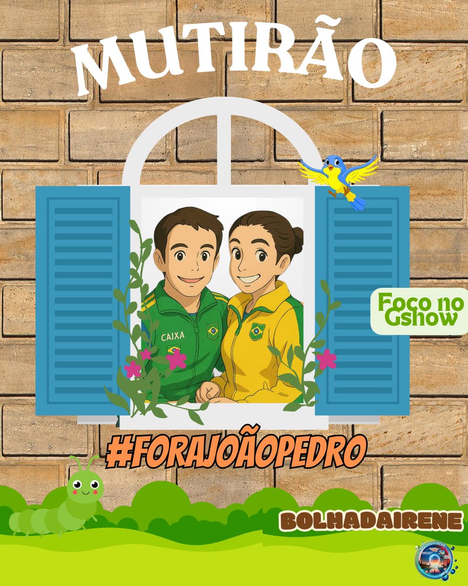 🫧 MUTIRÃO  BOLHADAIRENE 🫧 

🗳️ A cada 10 votos em , João Pedro
             comente um emoji aqui.

⏰ ENCERRA ÀS 20H.

🚨 O voto é para ELIMINAR, vote em João Pedro 

🎯 META: DOBRA A META 
 
🔗 : gshow.globo.com/realities/bbb/…
 
#FORAJoãoPedro  #BBB25