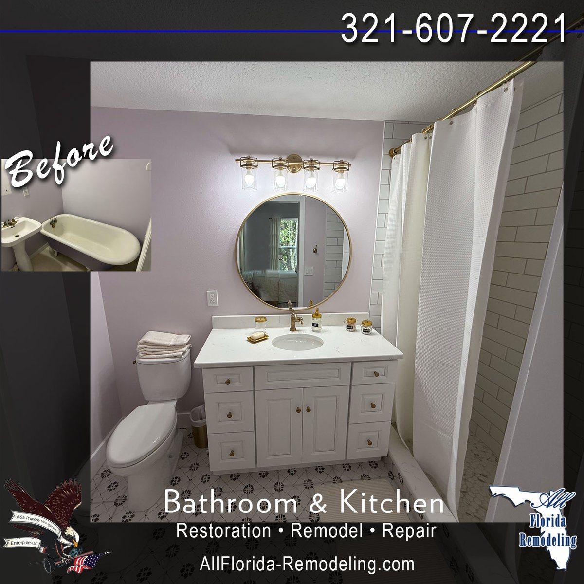 sieber_william's tweet image. Recent Project...
We are your complete turnkey solution.
321-607-2221 - AllFlorida-Remodeling.com 
#bathroomremodeling #KitchenRemodeling #repipe #bathroomrenovations #kitchenrenovation #brevardcounty #volusiacounty #OrangeCountyFL
Make sure your contractor is licensed &amp;amp; insured!