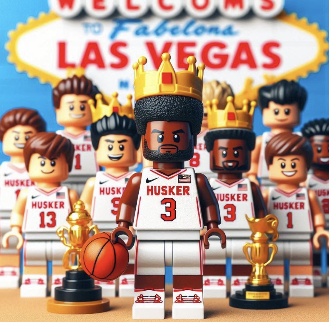 JasonDlego's tweet image. College Basketball Crown Champions! @HuskerMBB